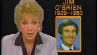 Death of Channel 6's Jim O'Brien - 9/26/83 12 Noon Report