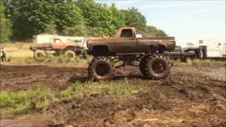 MEGA TRUCKS DOMINATE THE MUD PIT AT COUNTRY BOYS MUD BOG   JULY 23RD, 2016   MARION, MICHIGAN