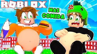 ¡NOS CONVERTIMOS EN LOS MAS GORDITOS DE ROBLOX! 😂🍔 MARVIN  X SRGATO X PATONI SE COMEN EL MUNDO?