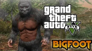 Bigfoot in GTA 5 - Bigfoot's terror .