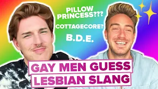 Gay Men Guess Lesbian Slang