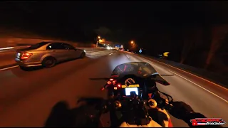 CBR 1000RR FireBlade is back!! Crazy night ride! 4K