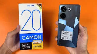 Tecno Camon 20 - Unboxing & Features Overview!