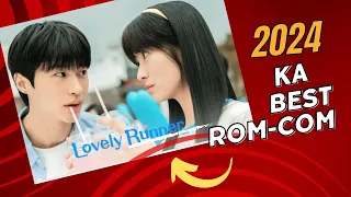Korean Drama Lovely Runner Review in Hindi 😍💕 || Best rom-com Kdrama of 2024 on Viki app...