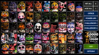 Ultimate Custom Night (mobile v1.0.4): 50/20 Mode complete