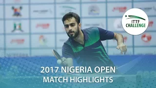 2017 Nigeria Open Highlights: Sarthak Gandhi vs Kazeem Adeniyi (Qual)