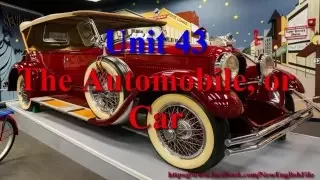 Unit 43 The Automobile or Car Learn English via Listening Level 3