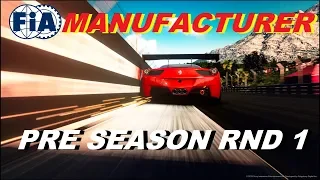 GT Sport Ferrari Debut - FIA Pre Season Manufacturer Rnd 1