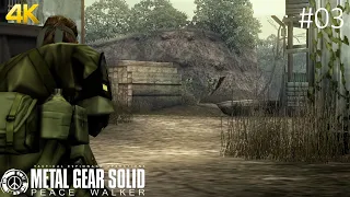 Metal Gear Solid Peace Walker HD (2011) #3 Pursue Amanda (Xbox One X Enhanced 4k)