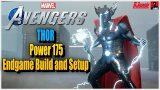 Marvel's Avengers Thor  Build | Endgame Power 175 Setup | The God of Heroics