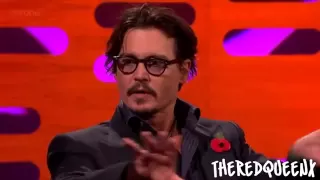 Johnny Depp & Ricky Gervais on the Graham Norton show [1/3]