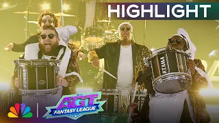 The Pack Drumline brings an UNFORGETTABLE performance! | AGT: Fantasy League 2024