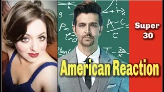 Super 30 | Hrithik Roshan | Official Trailer | American Reaction