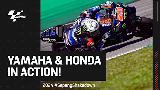 Yamaha & Honda full-time riders hit the track!⚡️| 2024 #SepangShakedown Day 2 Highlights