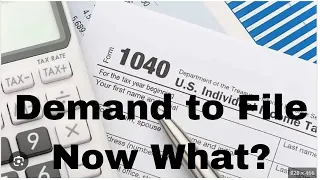 The IRS wants your 1040, Now What?