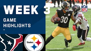 Texans vs. Steelers Week 3 Highlights | NFL 2020