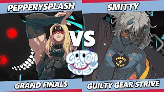 GOML 2023 GRAND FINALS - PepperySplash (Zato-1) Vs. Smitty (Happy Chaos) Guilty Gear Strive - GGST