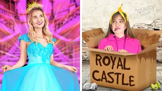 RICH OR BROKE PRINCESS? || Funny Rich And Broke Students At School Situations by 123 GO! GOLD