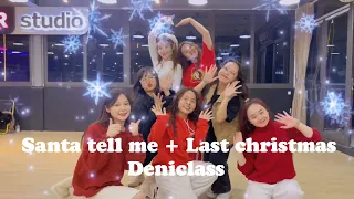 Santa tell me + Last christmas . Quynhdeni choreo #dance #choreography #merrychristmas