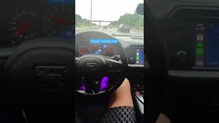 Nissan Gtr acceleration in “R” mode!!