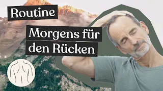 Rückenschmerzen ➡️ Die 10 Minuten Rücken Übungen Routine für jeden Morgen / Schmerzen unterer Rücken