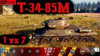 World of Tanks T-34-85M Replay - 9 Kills 3.8K DMG(Patch 1.6.1)