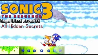Sonic 3 A.I.R All Hidden Secrets