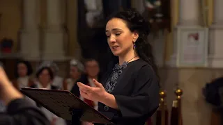 C.Frank "Panis Angelicus" A.Shakirova (soprano) Children's choir (I.Bilenko) Organ A.Oganesyan