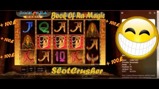 BOOK OF RA MAGIC - Lots of Retriggers - Free Spins -  BIG WINS !!!