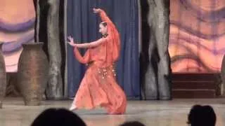 Alsu Gimadiyeva in Arabian nights ballet, Алсу Гимадиева в балете 1001 ночь Ф.Амирова