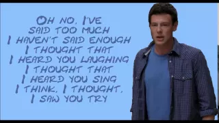 Glee - Losing My Religion (lyrics)