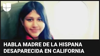 "Mi temor es que esté atrapada en una red de tráfico de blancas": madre de hispana desaparecida