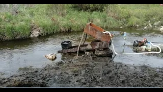 Промывка золота. Золото Урала. Нашли и робим.