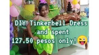 DIY Tinkerbell dress (127.50 pesos only???)