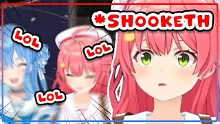 [ENG SUB/Hololive] The Mikomet duo cannot stop laughing at Miko's new expression