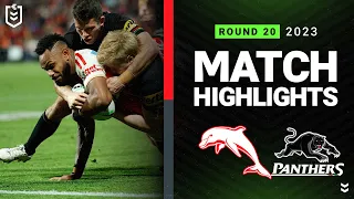 NRL 2023 | Dolphins v Panthers | Match Highlights