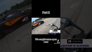 GSXR1000 vs McLaren part 2