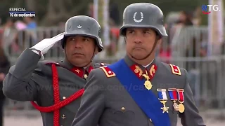 Prussian style parade 2017 Chile