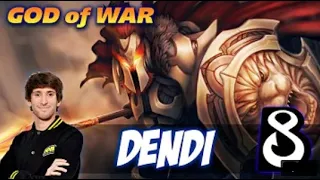 Dendi разбор игры. Психология.