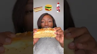 Asmr big candy burger too candy chupa chups