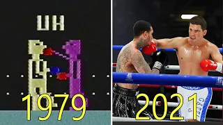 Evolution of Boxing Games 1979 2021