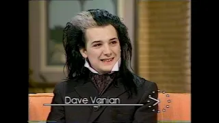 Dave Vanian & Barry Ryan interview - Good Morning Britain (1986)