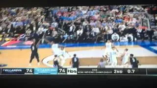 KRIS JENKINS BUZZER BEATER LIVE REACTION