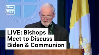 Catholic Bishops Debate Joe Biden’s Communion Eligibility I LIVE