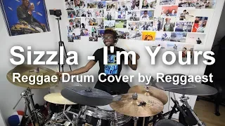 Sizzla - I'm Yours Drum Cover by Reggaest with Lyrics (Dancehall Drum Cover)