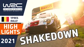 Renties Ypres Rally Belgium 2021: WRC Shakedown HIGHLIGHTS