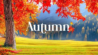 Peaceful Autumn Relaxing Music 🍁 Soothing Autumn Melodies, Healing Stress Relief, Relax Your Soul