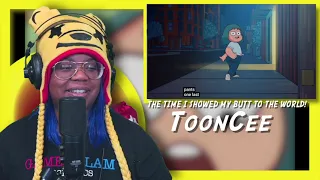 THE TIME I SHOWED MY BUTT TO THE WORLD! | ToonCee | AyChristene Reacts