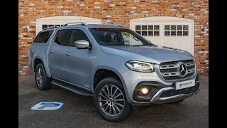 2018/68 Mercedes-Benz X350D Power V6 4MATIC Double Cab Pick Up in Diamond Silver Metallic