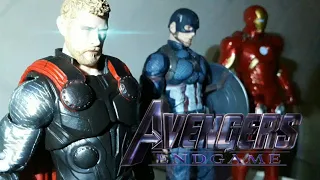 (Lets kill him properly this time) scene - in Hindi Avengers Endgame Stop motion by METAL MAKER